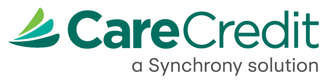 CareCredit logo promoting flexible healthcare financing options for patients at Zen Dental, emphasizing accessible payment plans for dental services.